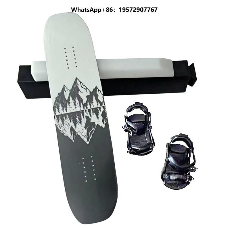 Winter Freestyle and Racing Sport Ski Snowboard Training Board Trampoline/Jib Board with Tramp Board Features 99cm
