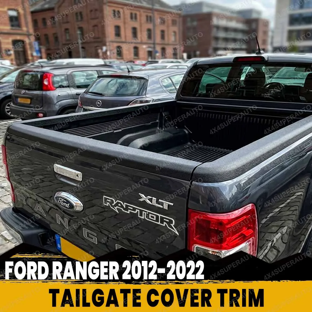 

Tailgate Cover Protector for Ford Ranger Raptor 2018 2019 2020 2021 2022 Rail Guard Protector Tailgate Moulding Car Accessories