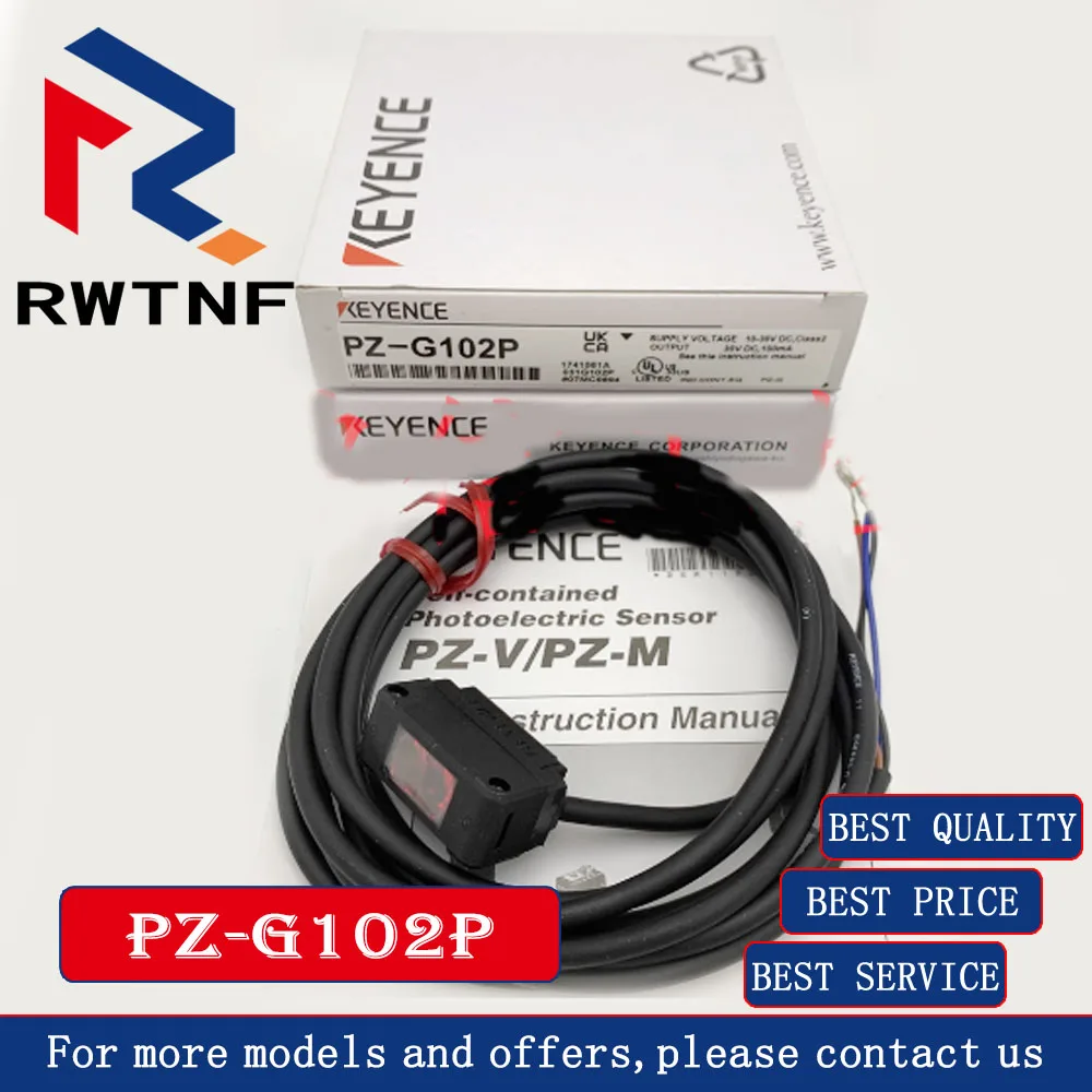 Brand New Genuine PZ-G102P KEYENCE limited reflection cable type strong photoelectric sensor, 100% original warehouse stock