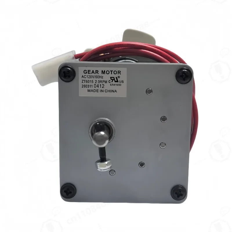 Hot Sale Auger Feed Motor Replacement Parts 120V 60Hz 2.0RPM Pellet Stove Grill Feeder Motor BBQ Smoker Spare Repair Accessories