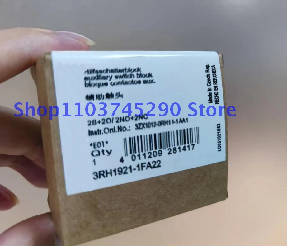 1PCS New 3RH1921-1FA22 Brand Auxiliary Contact Block Fast Shipping 3RH1921-1FA22