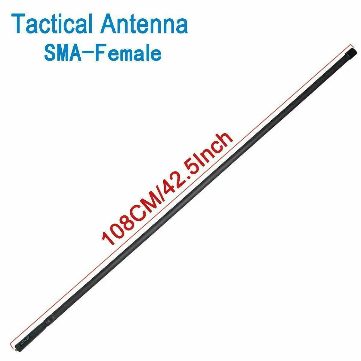 42.5'' SMA-FEMALE TACTICAL ANTENNA FOR BAOFENG UV-5R UV-82 UV-10R TWO WAY RADIO