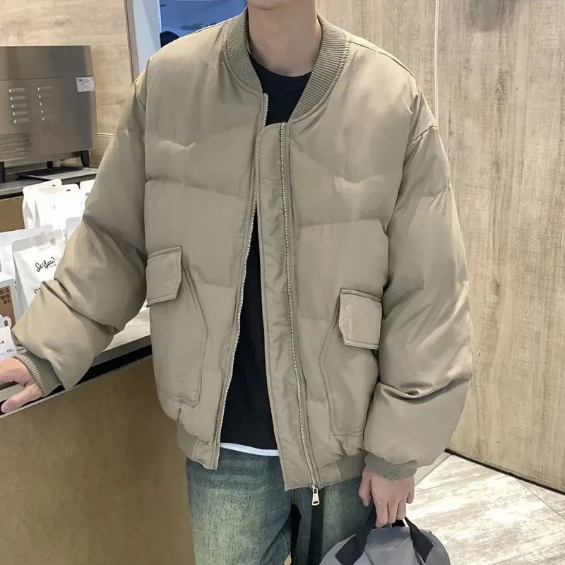 

Хлопковая куртка мужская American Bread Winter Plus бархатная утолщенная теплая морозостойкая рабочая куртка