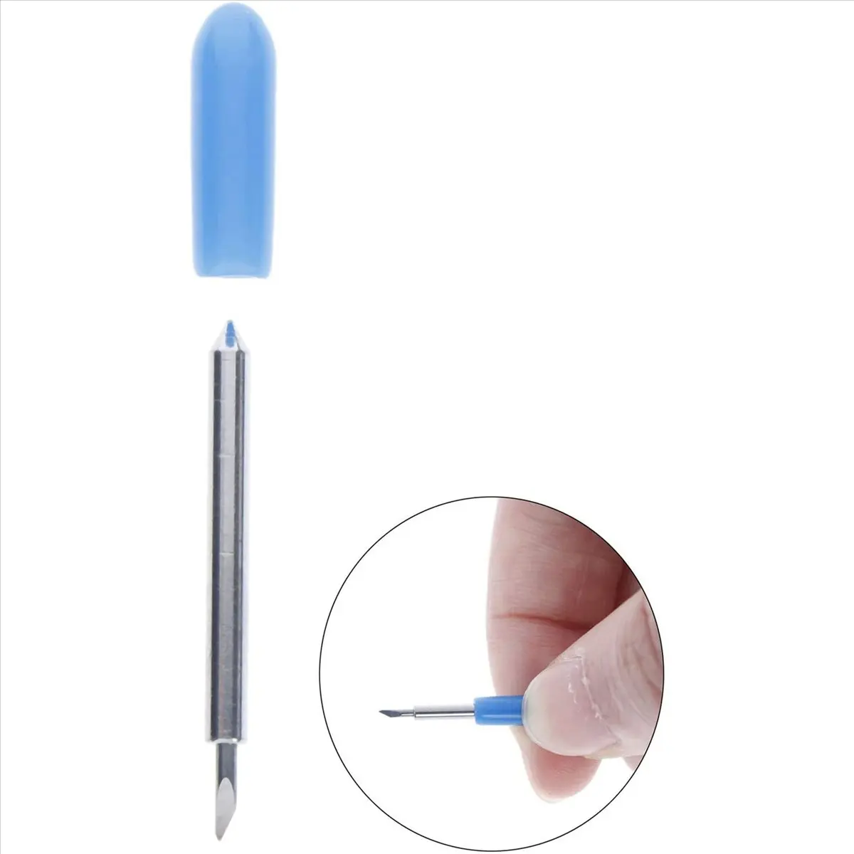 

Набор из 3 сменных лезвий для глубокой резки + корпус для лезвий Deep-Point DeepCut для плоттеров Cricut Maker, Explore, Air и Air 2