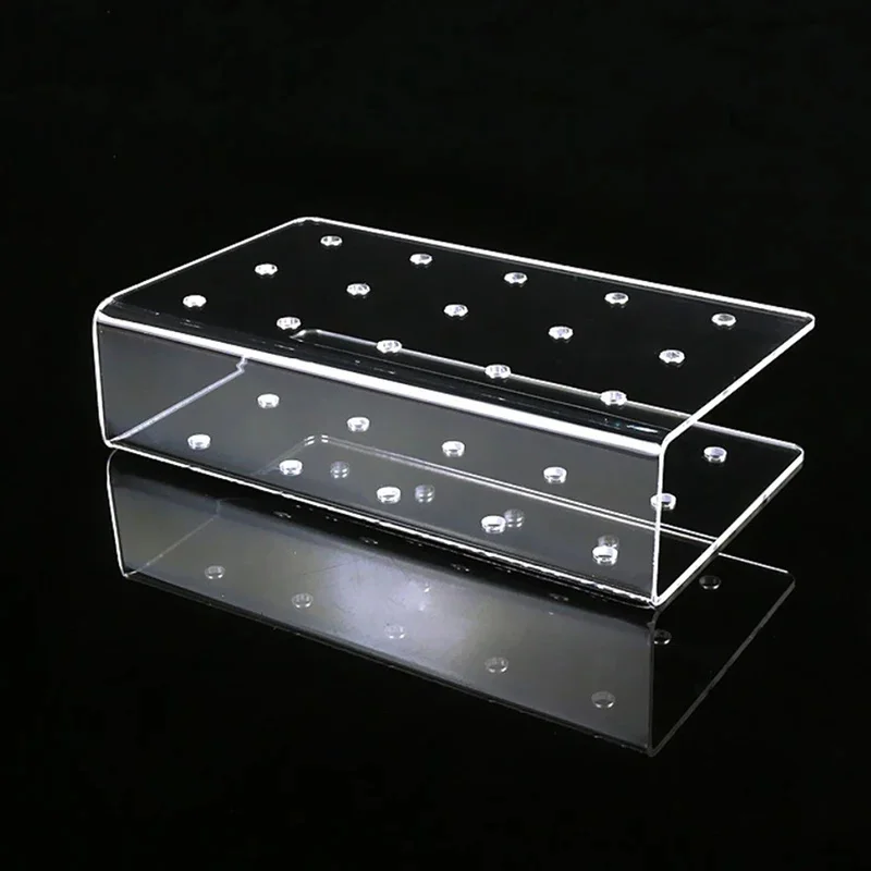 1 Stück Acryl-Lollipop-Rack, 15 Löcher, transparentes Süßigkeiten-Rack, Präsentationsständer, Hochzeitsfeier, Dessert, Bingtanghulu-Präsentationsständer – Detail 7