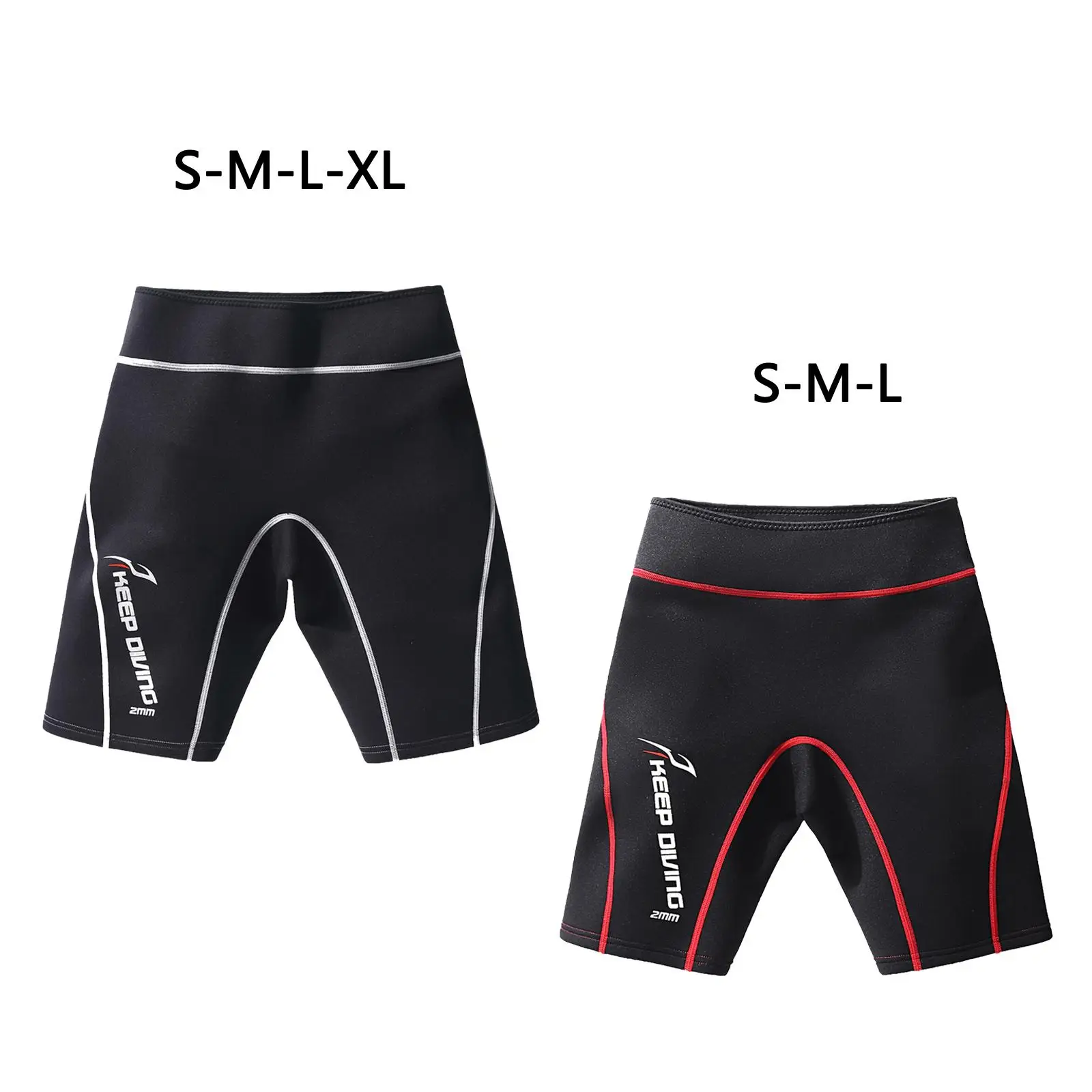 Adults 2mm Neoprene Wetsuits Scuba Snorkeling Diving Swimming Trunks