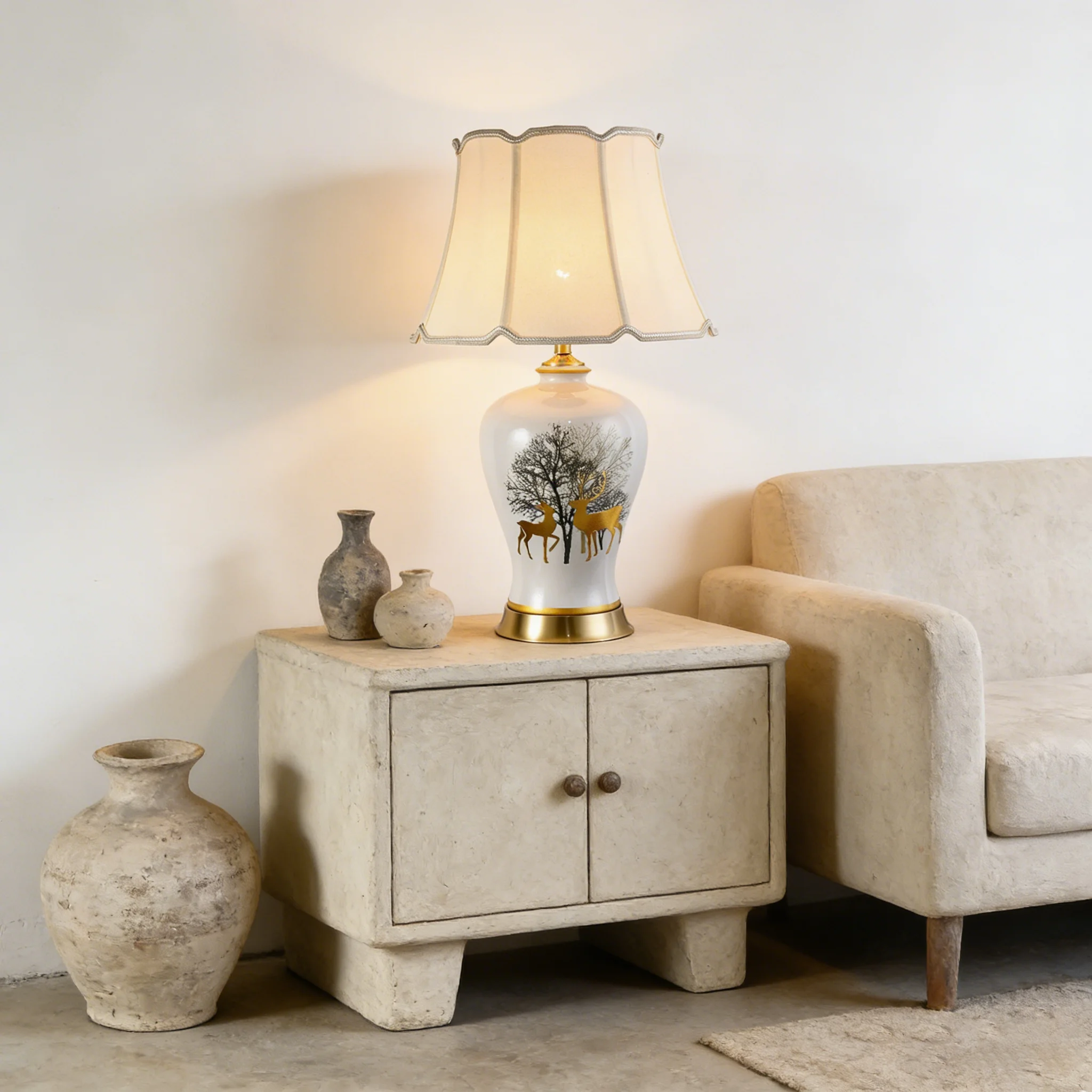 Copper Table Lamp A…