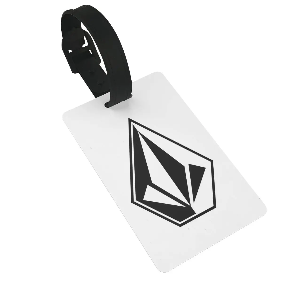 

Volcom Logo Luggage Tags Suitcase Accessories Travel PVC Cute Baggage Boarding Tag Portable Label Holder ID Name Address