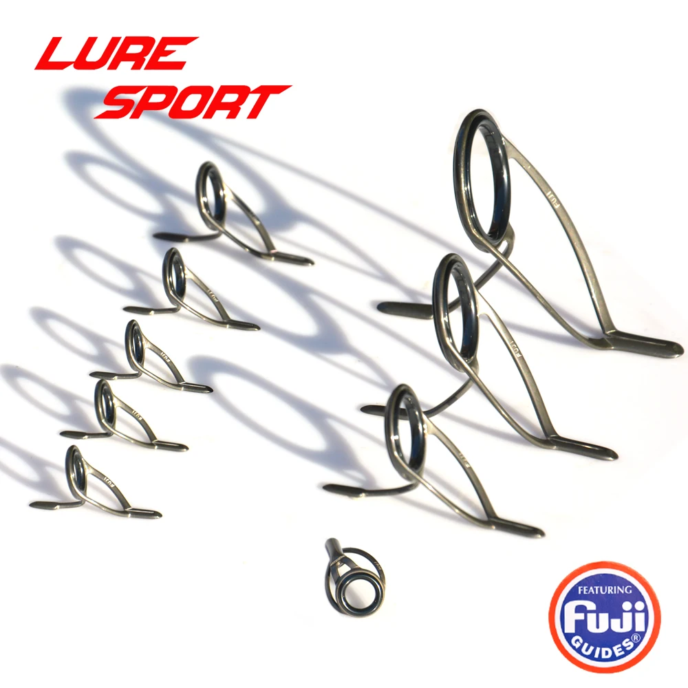 

FUJI 9pc BCMNAT10 Top BCKWAG10 BCKWAG30 Guide Cast Set Rod Building component Repair DIY Accessory