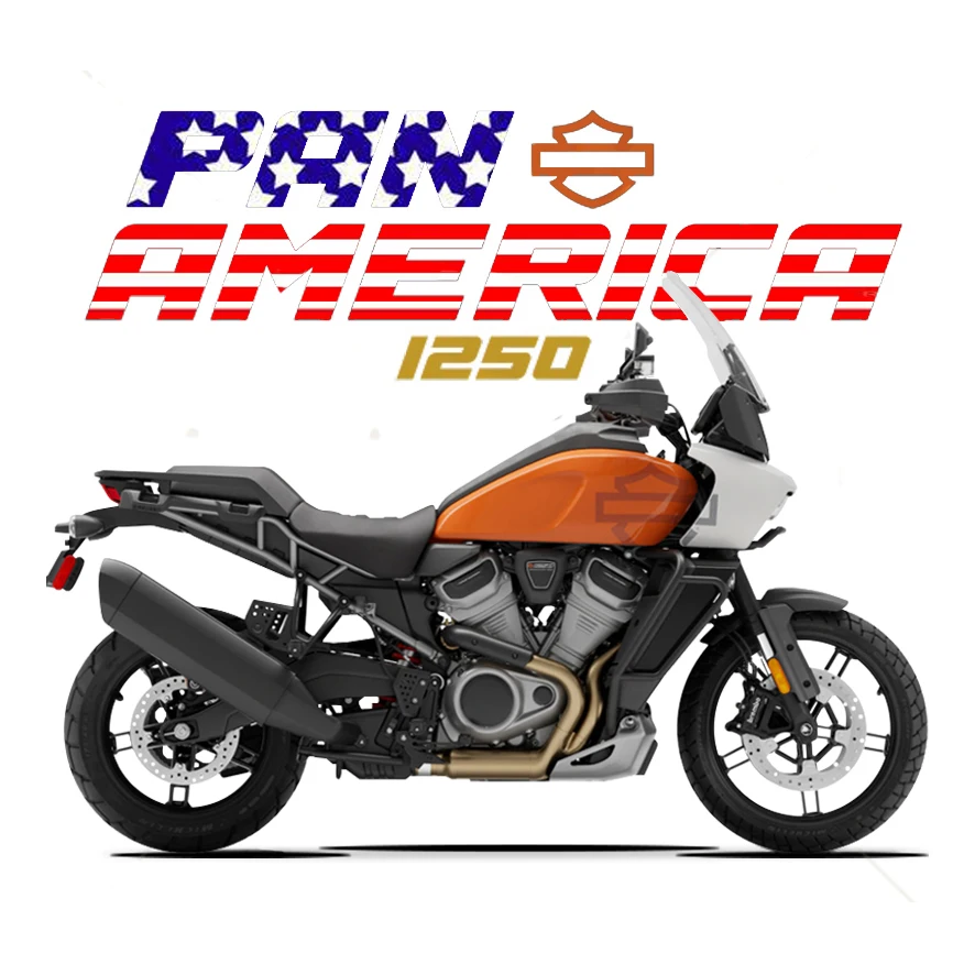 H-D Pan America 1250 Motorcycle Fans Gift T-Shirt 100% Cotton O-Neck Short Sleeve Summer Casual Mens T-shirt Rider Streetwear
