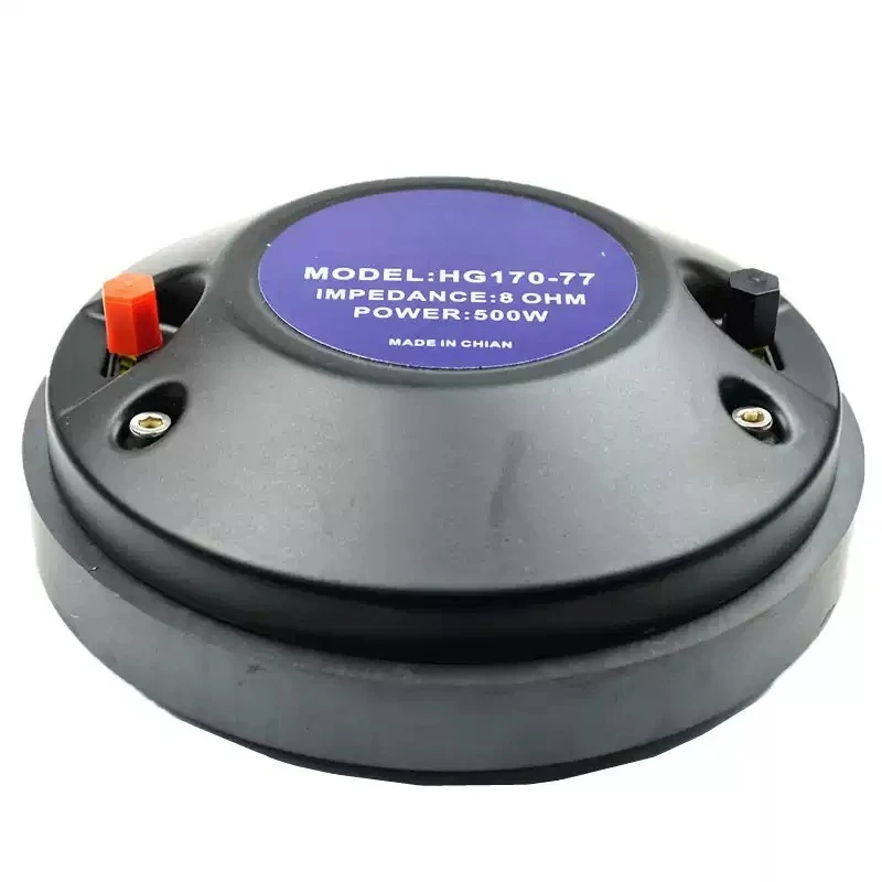 170mm Magnet 75mm Voice Coil High-Frequency Driver High-Power Horn Driver Stage Performance Dual 15-Inch Speaker