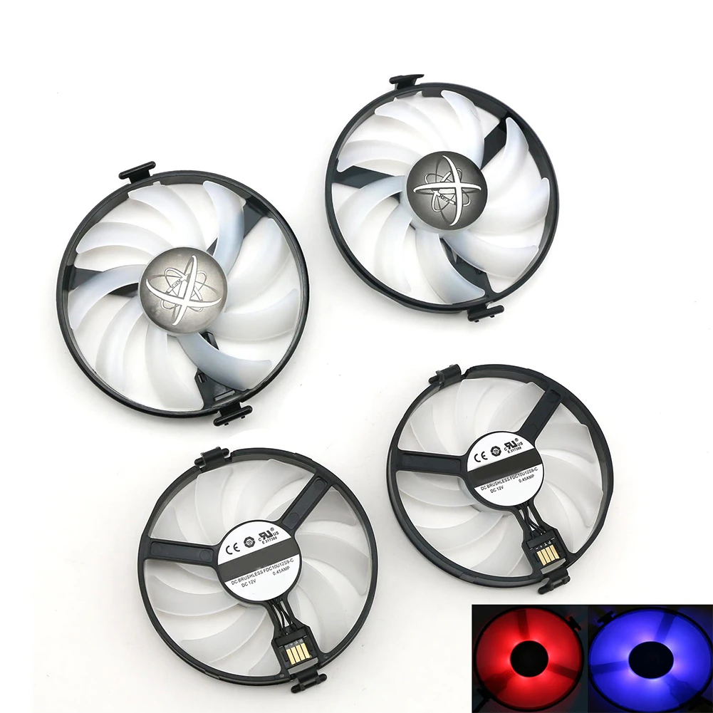 

FDC10U12S9-C 12V 0.35A VGA Fan for XFX RX470 478 480 570 580 4G/8G Evolution Version Graphics Card Cooling Fan 4Pin