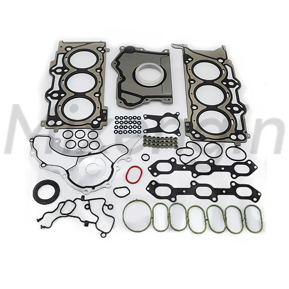 

Engine Overhaul Kit Piston Connecting rod Bearing gasket Set Fit Maserati Levante M161 Ghibli M157 Quattroporte M156 3.0 V6 GAS