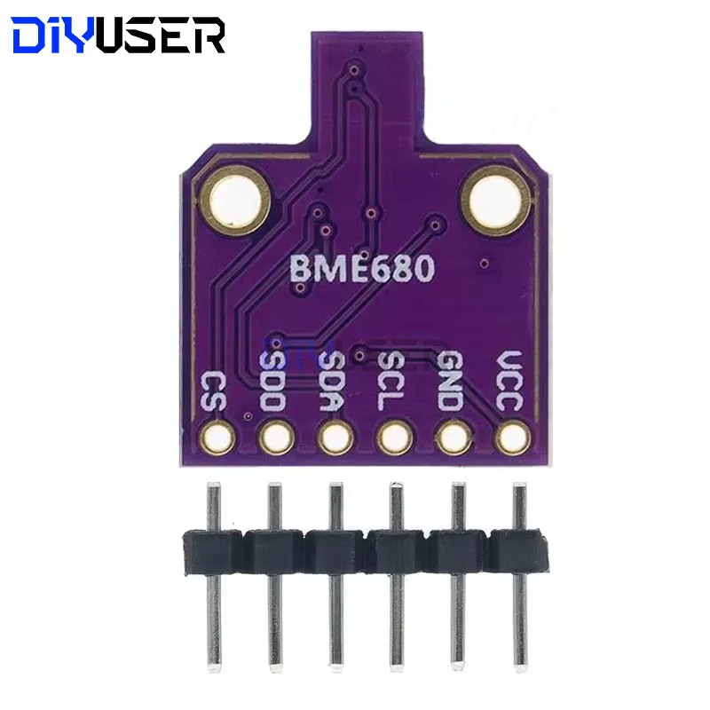 DIYUSER BME680 Digital Temperature Humidity Pressure Sensor CJMCU-680 High Altitude Sensor Module Development Board