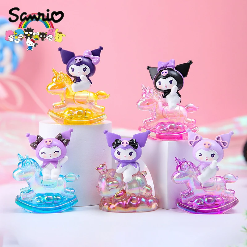 

Sanrio Kuromi Series Blind Box Fantasy Knight Model Home Decoration Christmas Gift Children's Toys Cartoon Animation Peripheral