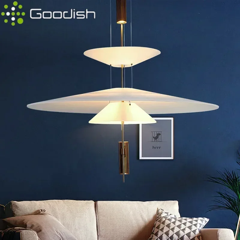 Goodish الحد الأدنى الشمال قلادة أضواء الحديثة ديكور المنزل الثريا مع مصابيح Led للمطبخ المعيشة غرفة الطعام غرفة نوم