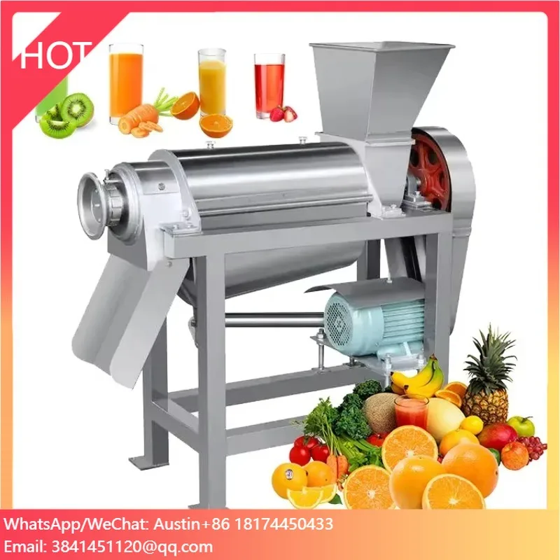 

Commercial Passion Juicer Fruit Pulper Small Peach Ginger Extractor Extract Orange Cold Press Juice Machine
