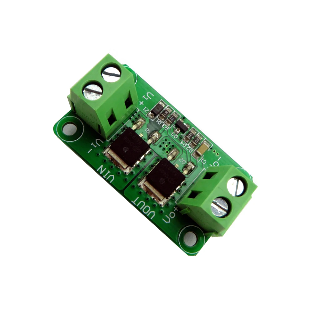 DC 3-30V 8A Battery Charging Anti Reverse Connection Protection Board Ideal Diode Battery Charging Polarity Protection Module