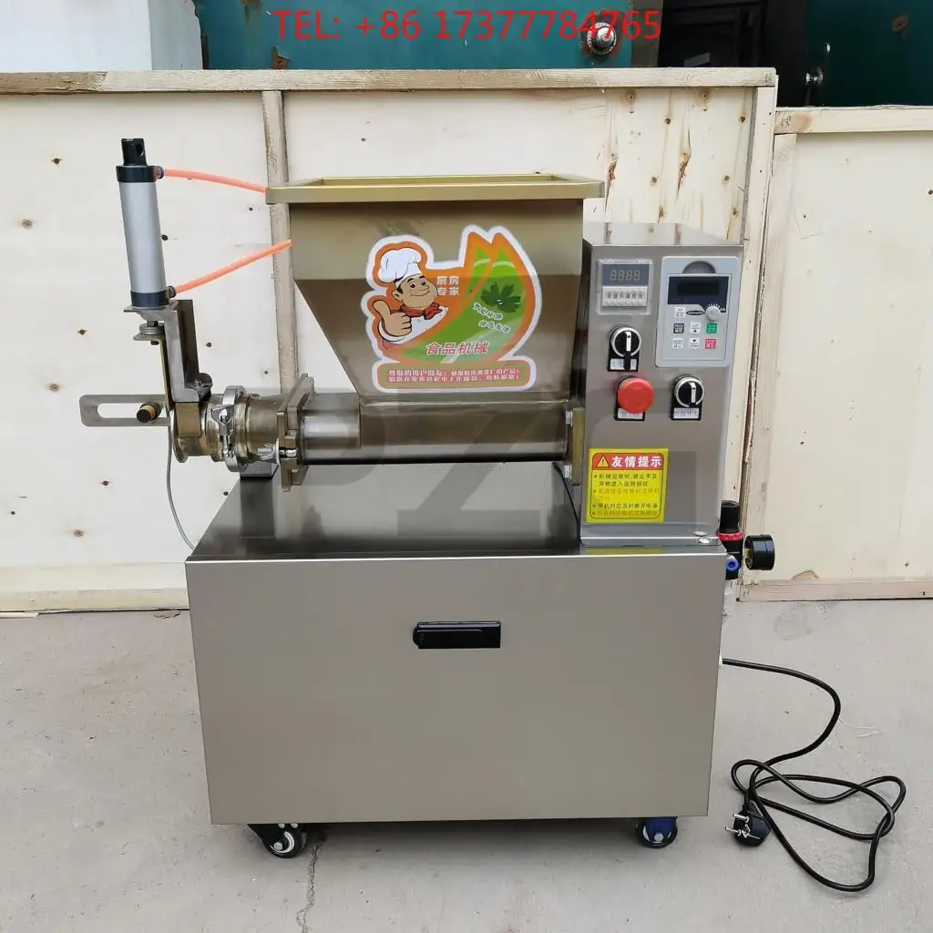 Automatic Pneumatic Pizza Dough Divider Rounder Machine Small Bakery Bun Dough Ball Cutting Machine Grain Making Machines