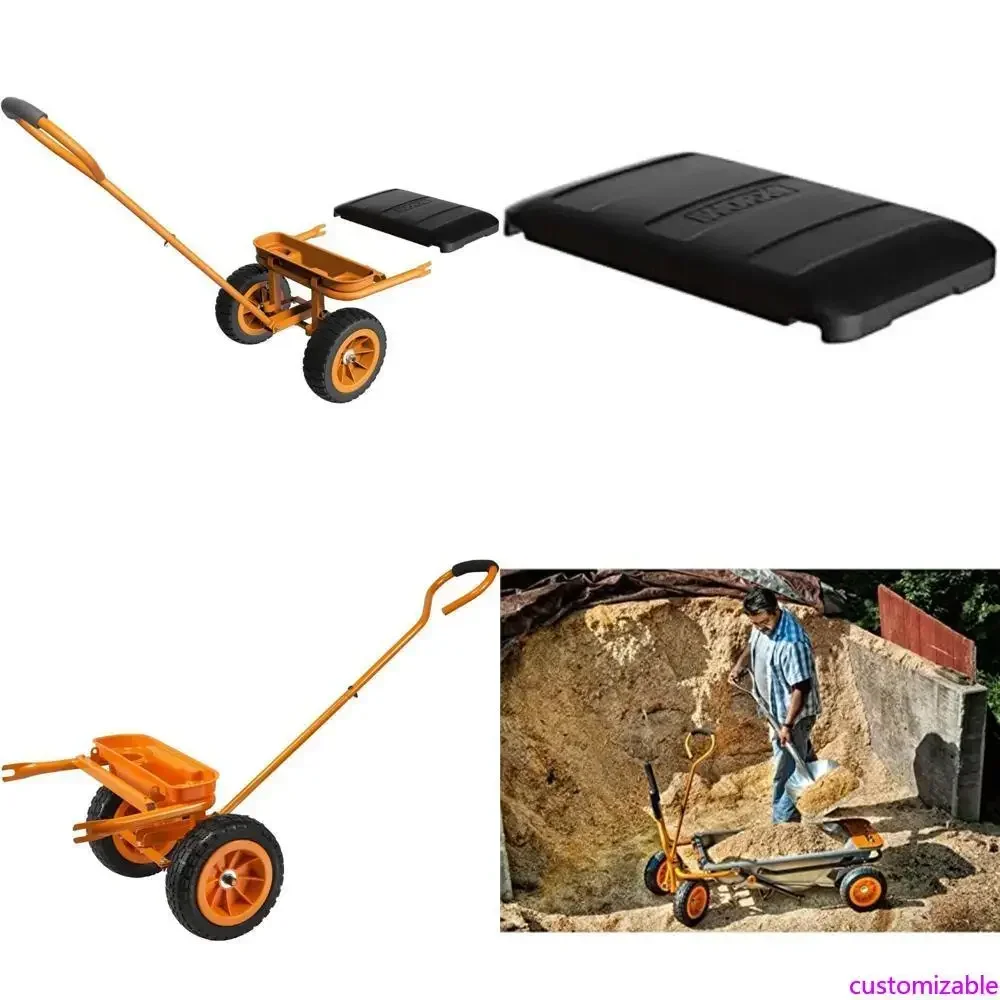 

Хит продаж: Комплект для переоборудования тачки Worx Aerocart в тележку