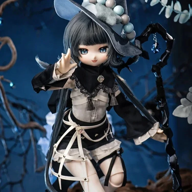 Genuine Tinyfox Mjd Bjd Doll Witch Konid The Withch From The Deep Sea Mobile Joint Doll 4 Points Collectable Toy Gift Cute Toys