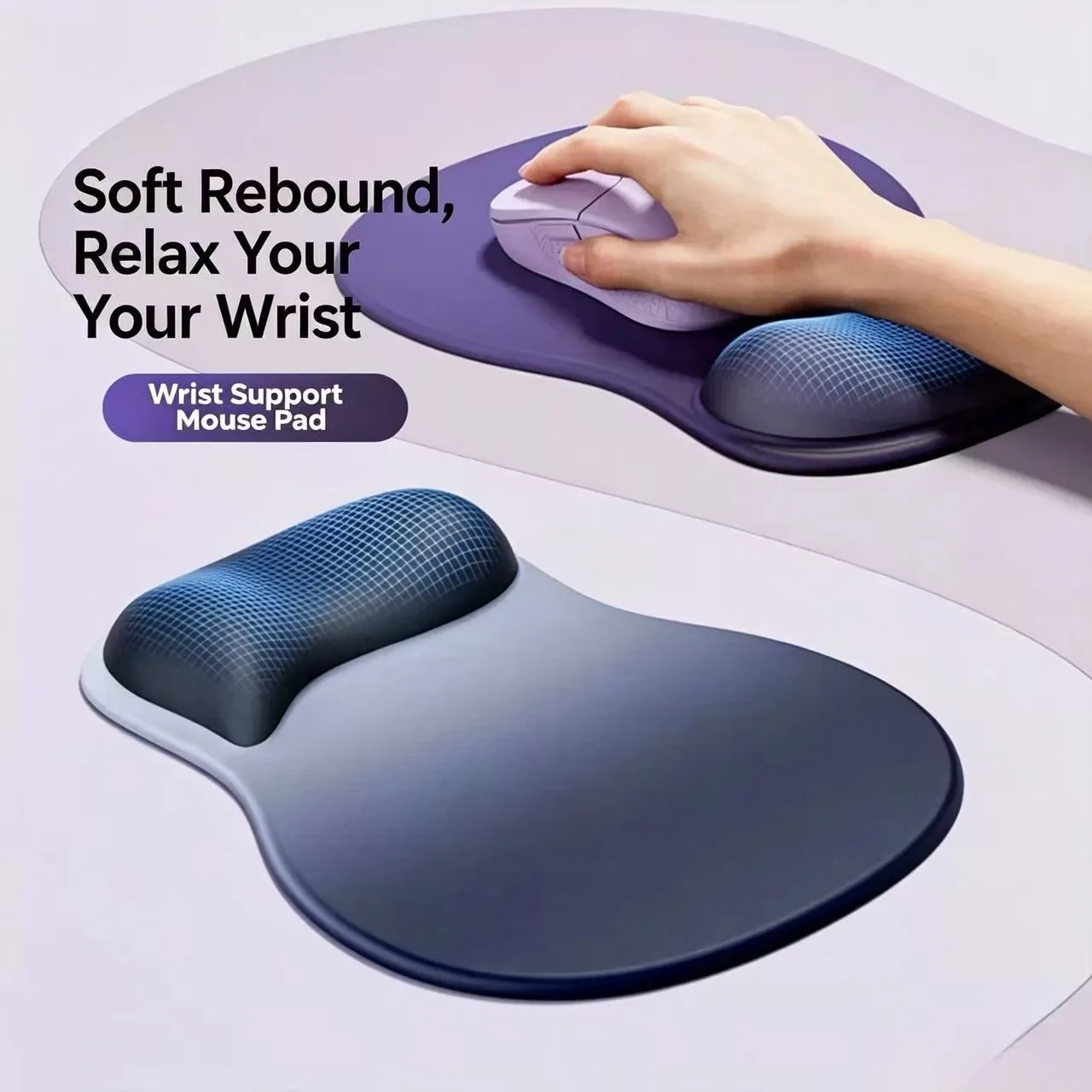 Comfort EVA Protect Wrist Mouse Pad Soft Sponge Mouse Pad Computer Game Convenient Mouse Pad Cute Desk Accessories Gaming