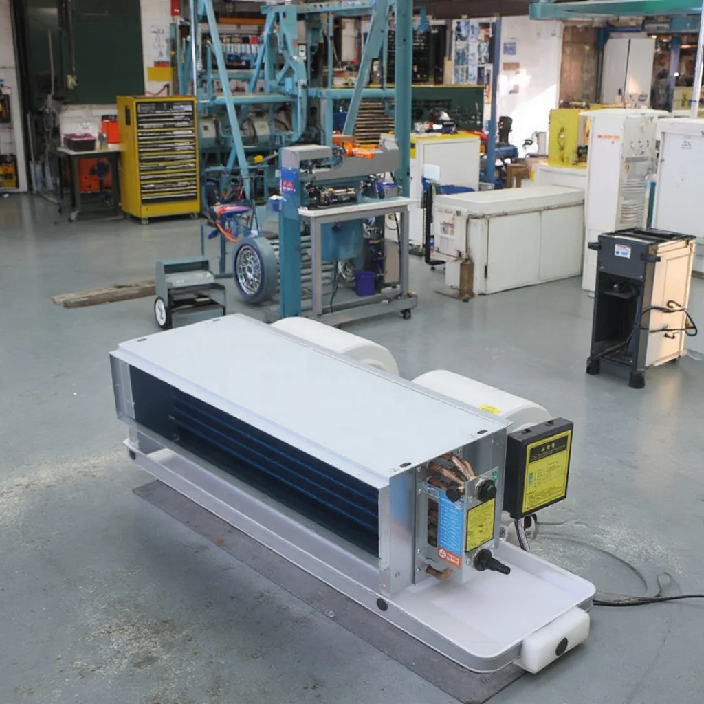 

Горизонтальная скрытая катушка вентилятора Охлажденная вода Потолочная катушка вентилятора Катушка вентилятора для проекта с охладителем