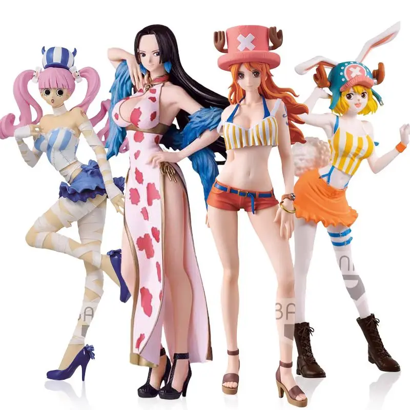 

New in Stock One Piece Handmade SWEETSTTYLE Empress Nami Perona Model Anime Character Ornament Boutique Handmade Model