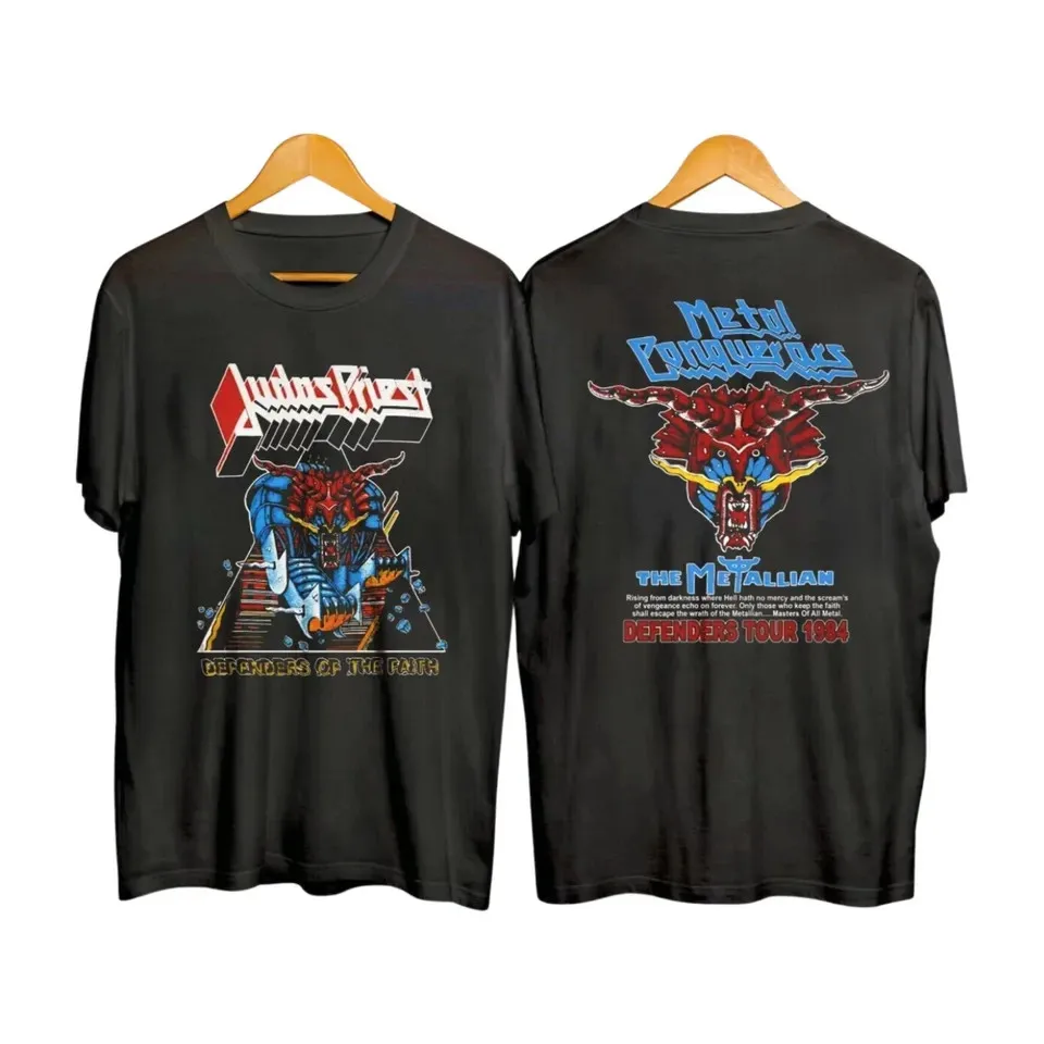 Judas Priest 1984 Defenders of The Faith Tour Shirt