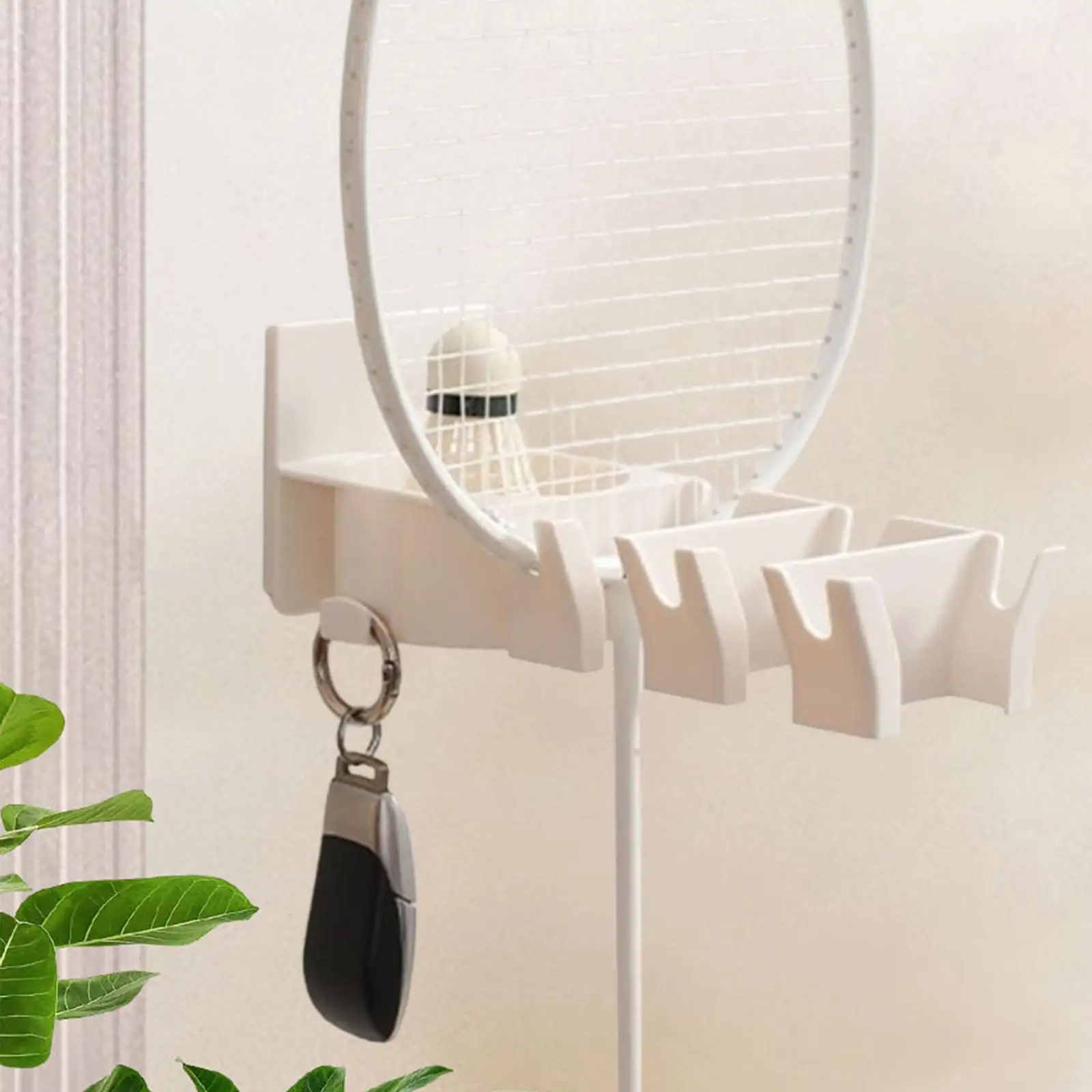 Pingpong Paddle Display Holder Tennis Racket Holder Wall Mount Racquets Rack for