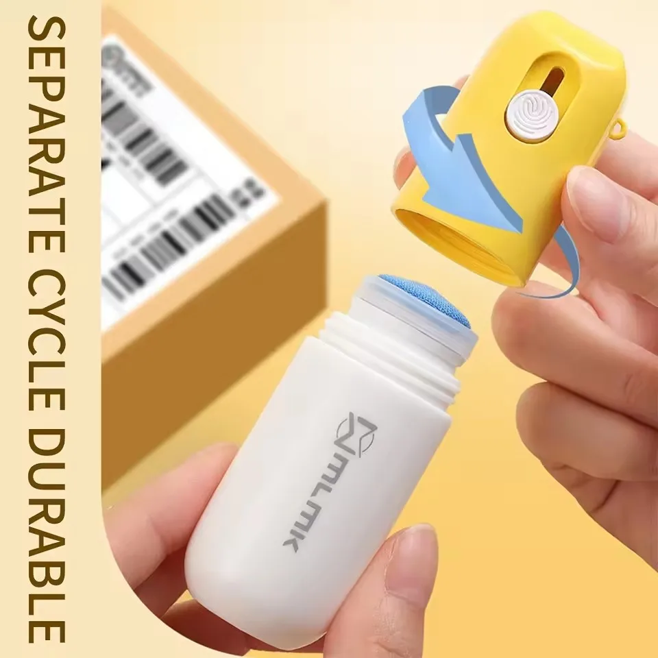 Thermal Paper Correction Fluid with Unboxing Knife Portable Durable Thermal Paper Data Identity Protection School Supplies