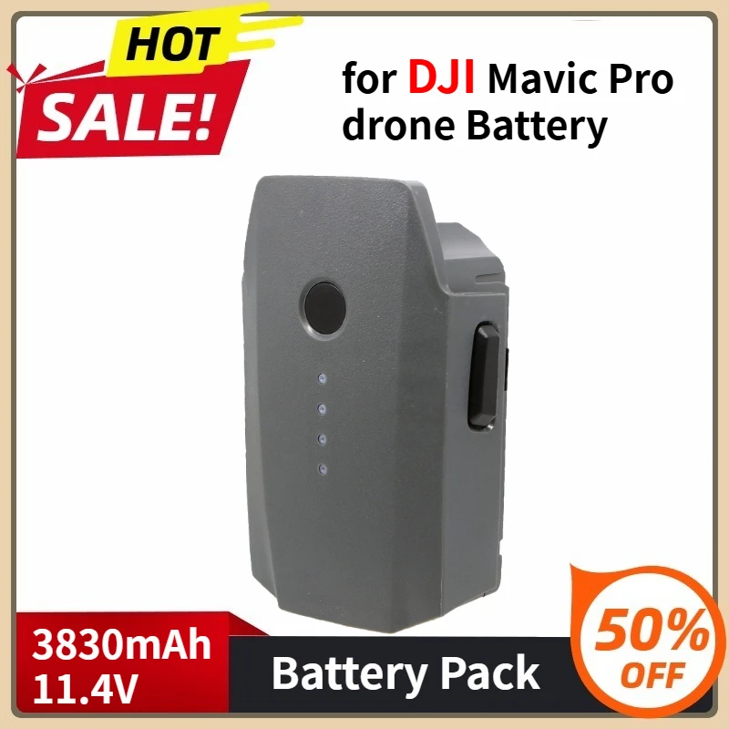 

New Lithium Battery 3830mAh 11.4V for Mavic Pro Battery Intelligent Flight with Long Endurance Drone Accessories