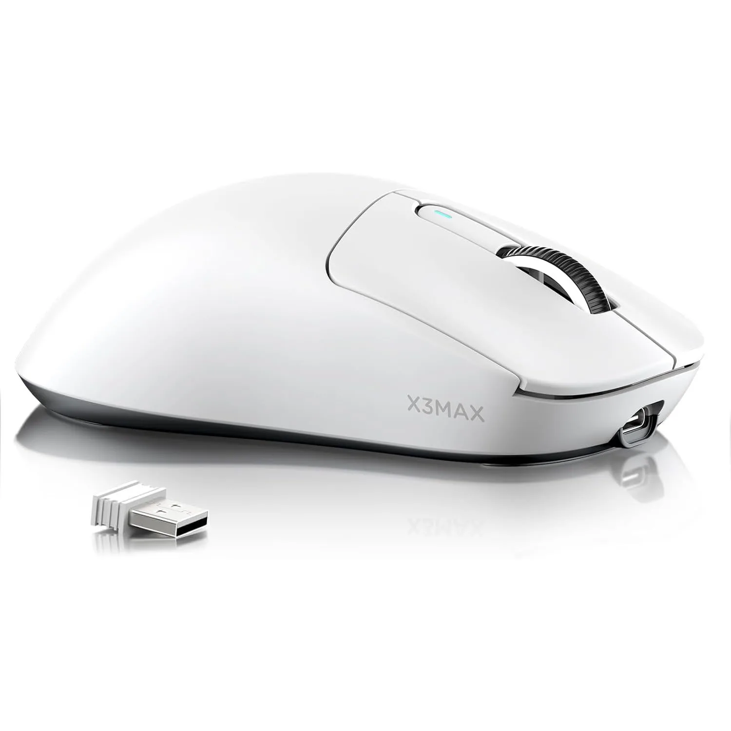

Attack Shark X3MAX Wireless Gaming Mouse,PixArt PAW3950 42000 DPI,49g Ultralight Tri-Mode