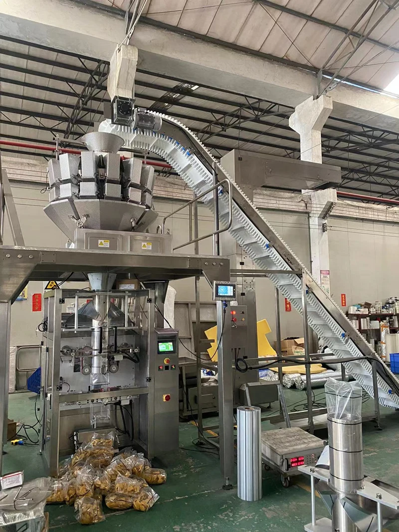 Servo packaging machine multi-head scale extrusion snack candy dried fruit nuts multi-functional food packaging machine