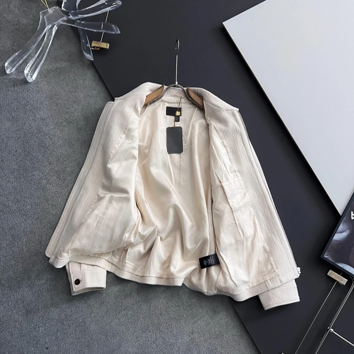 

LP Old Money Wind 100 Cashmere Lapel Jacket