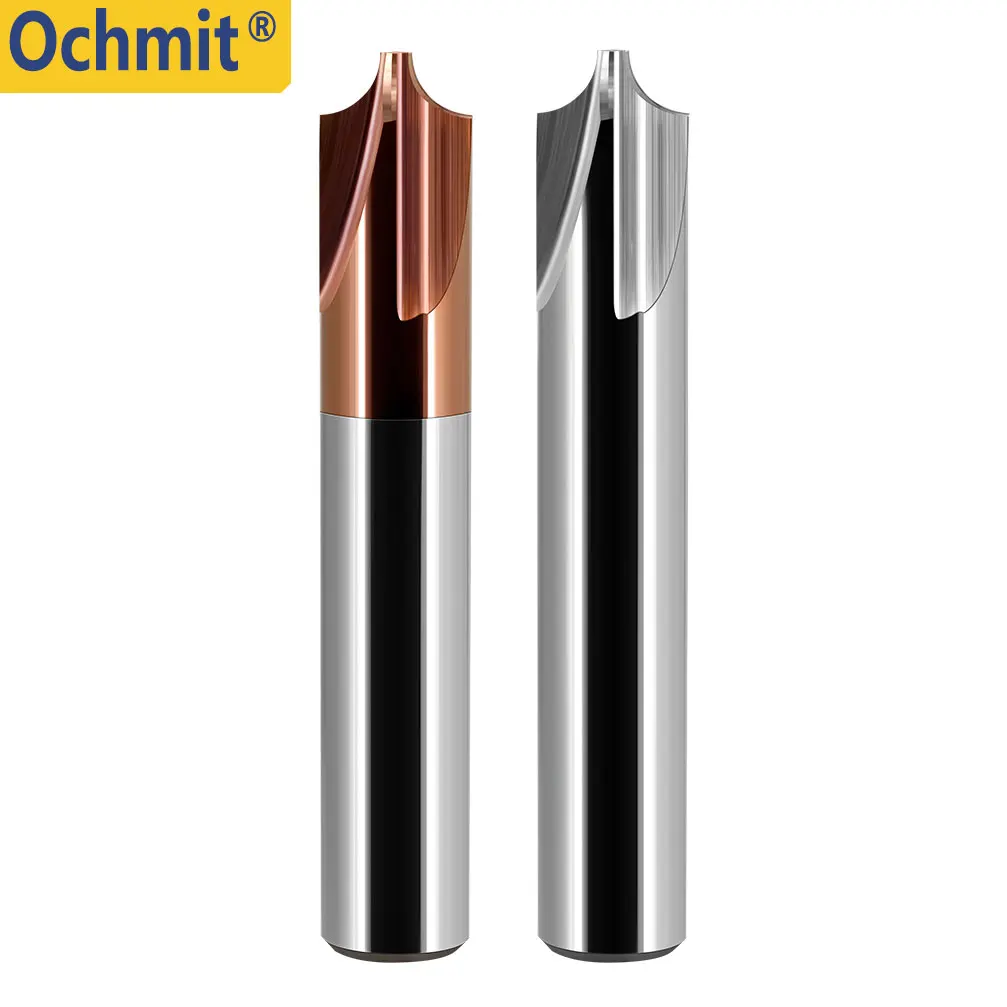 Ochmit 1PC Internal Radius  arc angle coating  tungsten steel Inner Chamfering milling cutter