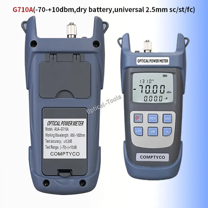 Imagem -03 - Fibra Óptica Fria Splicing Tool Kit Ftth Fc6s Optical Cleaver Componente Terminação de Fusão Power Meter Óptico