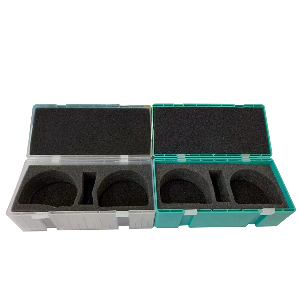 10pcs Denture Storage Retainer Case Dental Retainer Orthodontic Box with Sponge Teeth Cleaning Tools Dentistry Supplies