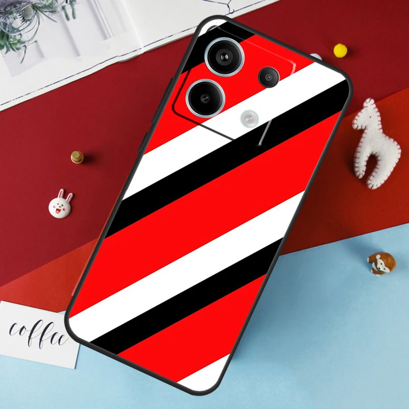 Milan Stylish Stripe Design Case For Xiaomi Redmi 13C 12C 10C 9C 10A Redmi Note 11 9 10 12 13 Pro 9S 10S 11S 12S Cover