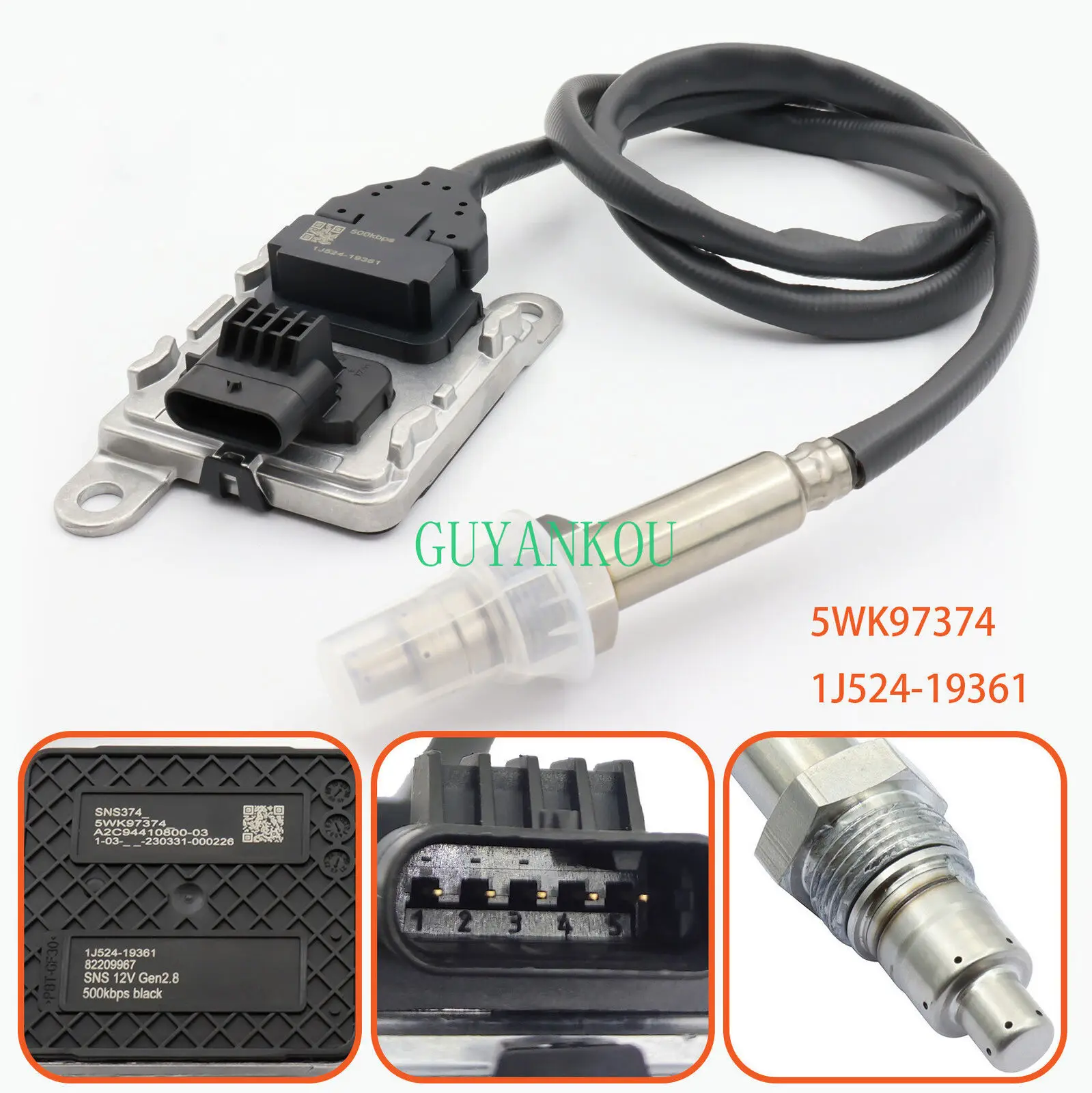 5WK97374 1J524-19361 Sensore Nox di ossido di azoto per Kubota Fendt