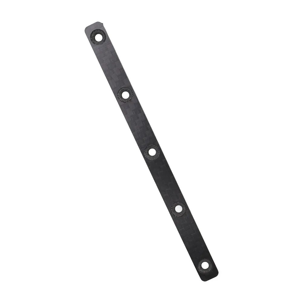 Lightweight RC Chassis Reinforcement High Strength Black Carbon Fiber Chassis Stiffener for Tamiya TT02/TT-02 1/10 RC Car