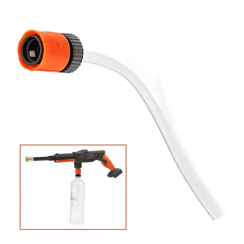 Adapter for Lithium Battery Washer Gun with Coke Bottle High Pressure Gun Hose Quick Connection Wash Accessories