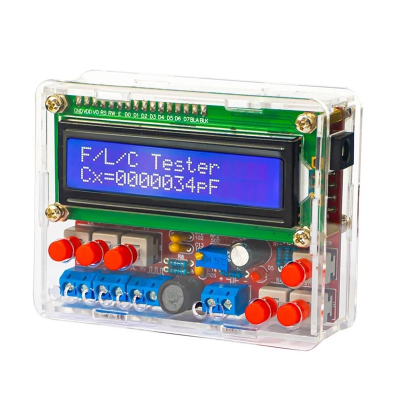 51 Single-Chip Microcomputer Inductance And Capacitance Frequency Meter DIY Electronic Kit For Welding Practice