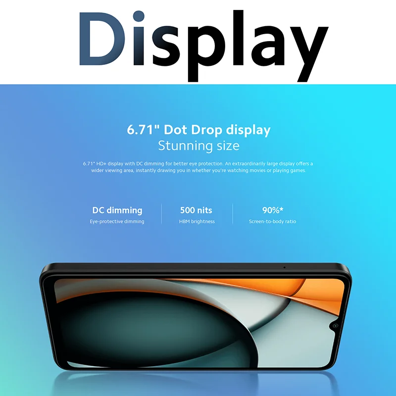 Imagem -03 - Xiaomi-smartphone Redmi a3 Display Dot Drop 6.71 Mediatek Helio G36 64gb Rom de 128gb Bateria 5000mah 90hz Estreia Mundial