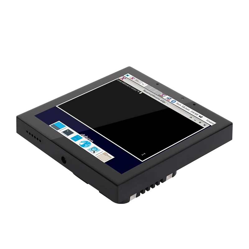 4 Inch Quad-Core Linux Debian Smart Switch Module IPS Touch Screen RJ45 POE 32GB Smart Home Control Panel WiFi/ Type-C