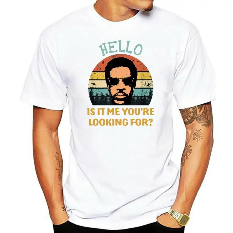 Lionel Richie - Is It Me You'Re Looking For T-Shirt Men Clothes Tee Shirt