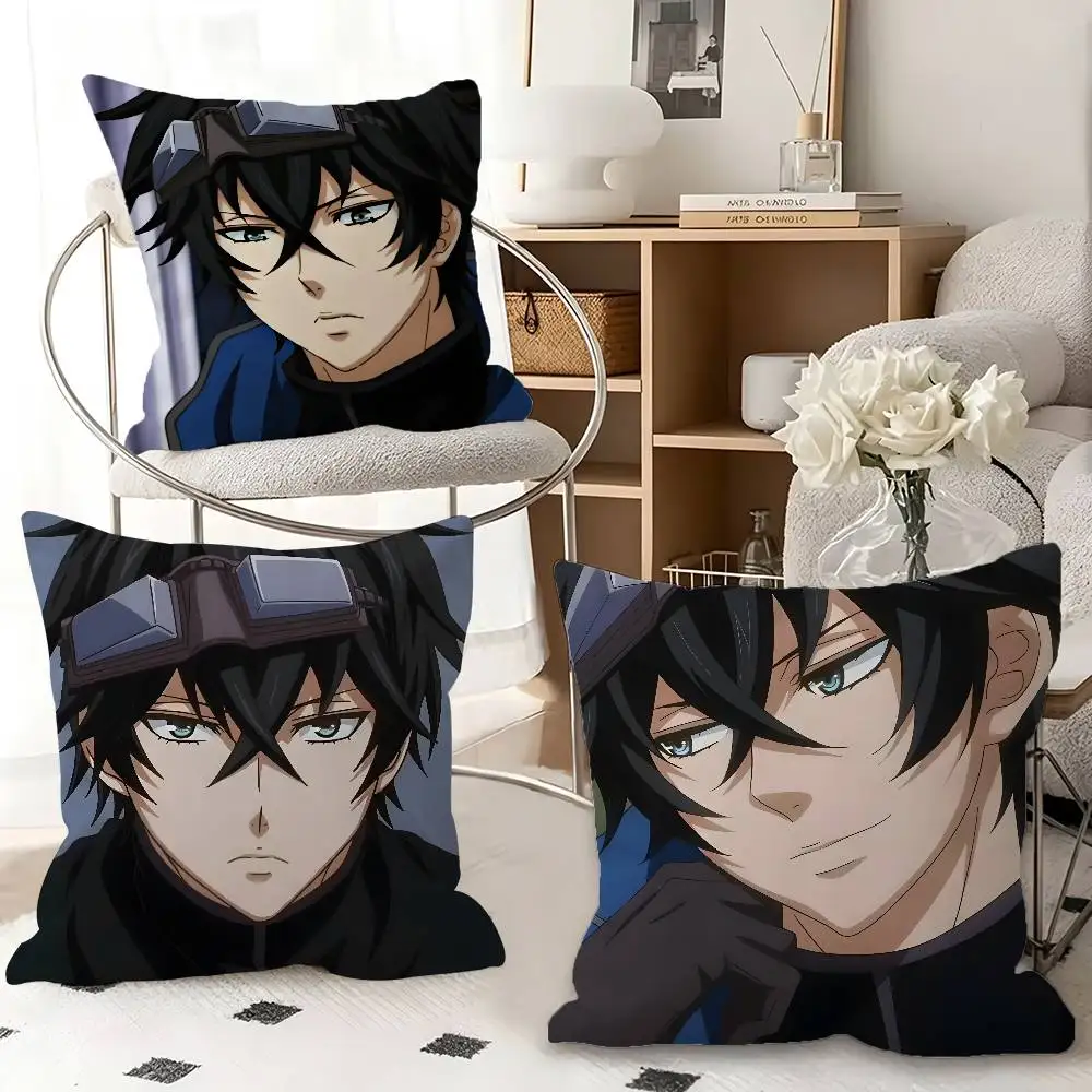 1pc Gareki Anime Characters Pillow Case Fashion Square Pillowcase Bedroom Sofa Room Ins Decoration Leisure