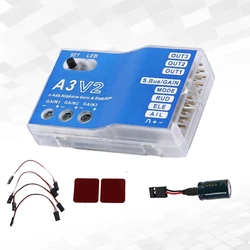 A3 V2 3 Axis Gyro Flight Controller Stabilizer  for RC Airplane Fixed-wing Copter