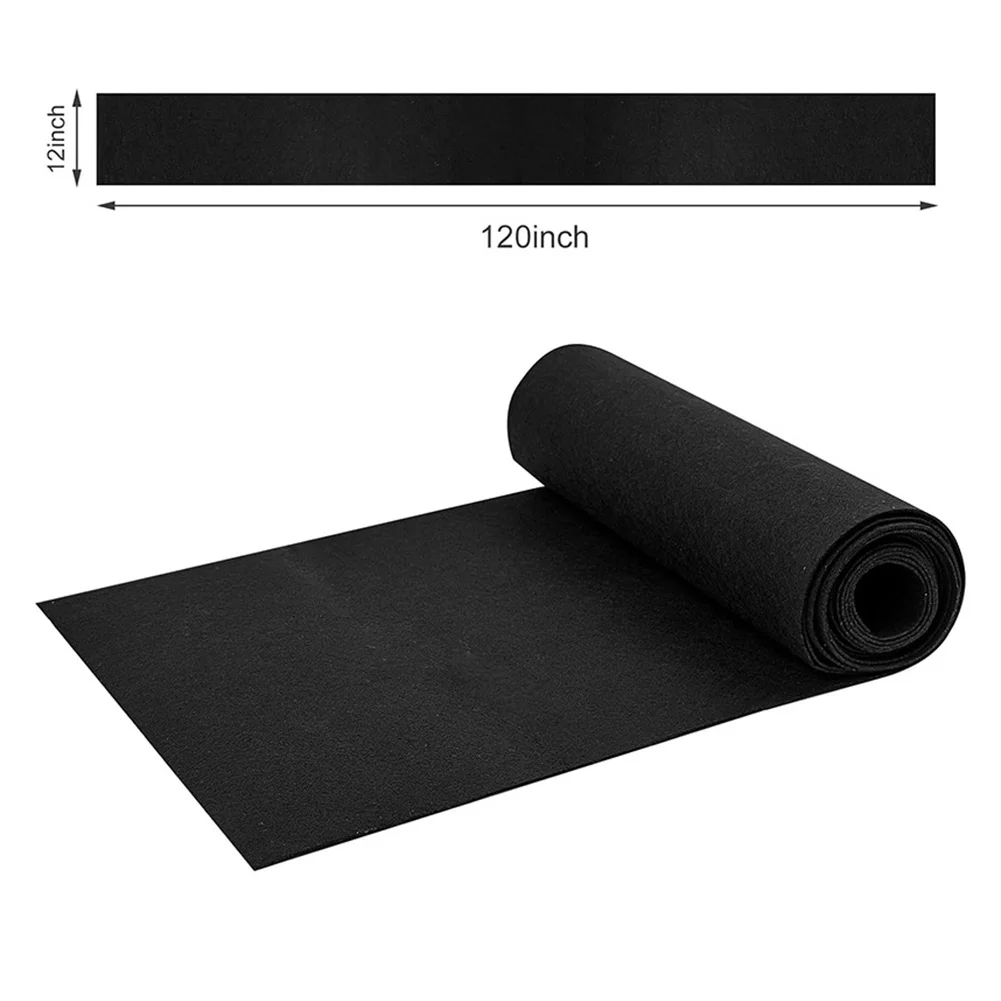 1 Roll Felt Fabric Roll Dark Gray Craft Felt Roll For Felt Table Mats DIY Craftwork Sewing And Patchwork 2mm Thick