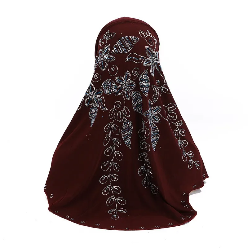 Hidżab muzułmański najwyższej jakości z dżetami Amira, chusta do modlitwy, szalik na głowę, islamskie szale, osłona głowy, turban, czapki, czepek, Ramadan